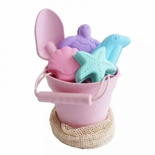 JOUETS DE PLAGE EN SILICONE - ROSE -Petikids