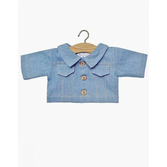 GORDIS - BLOUSON JIMMY EN JEAN BLEU CLAIR -Minikane