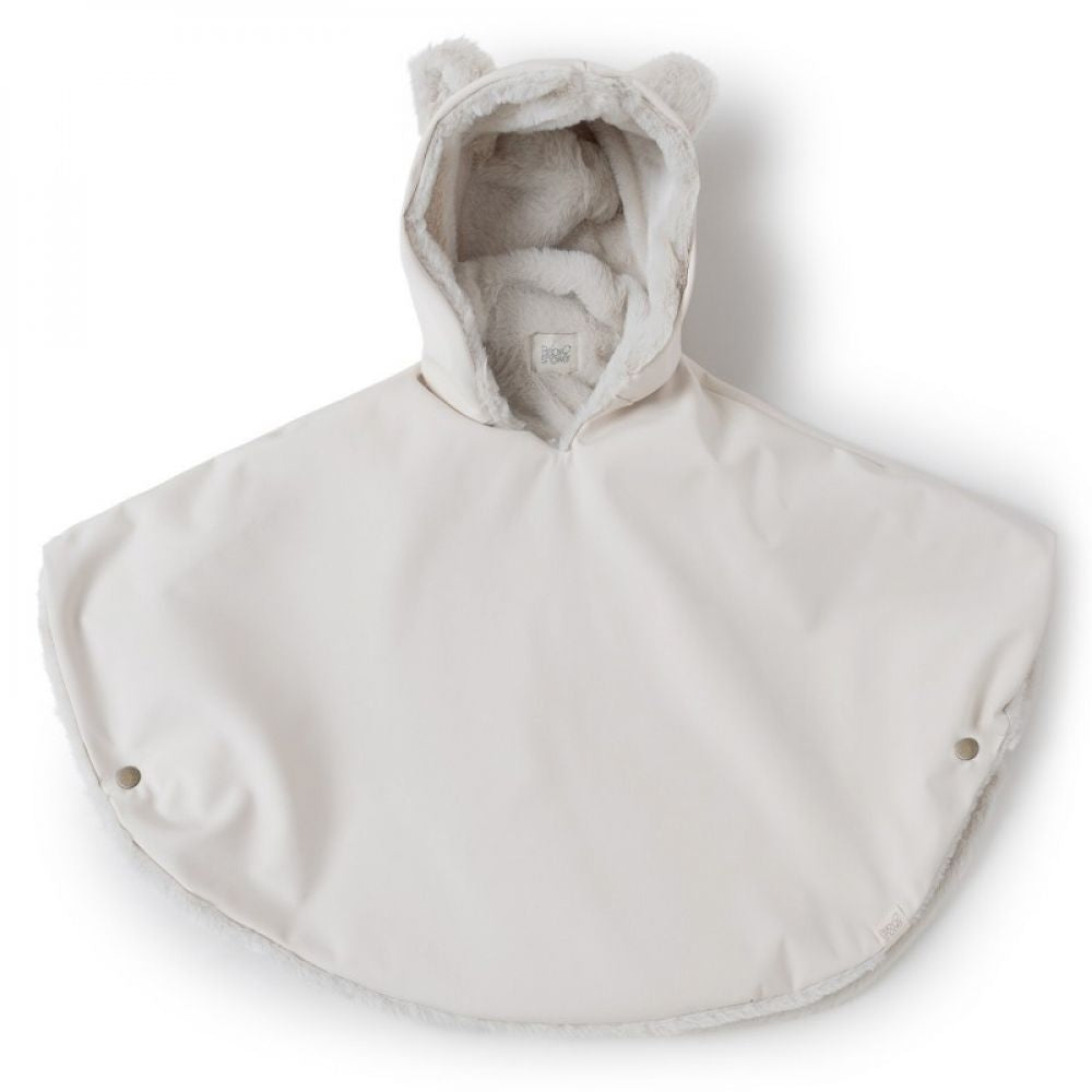 PONCHO POLAIR TEDDY NEOP CREME -Babyshower