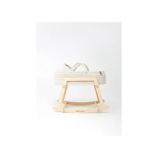COUFFIN ECRU POUR POUPEE AVEC SUPPORT A BASCULE -Anzy Home