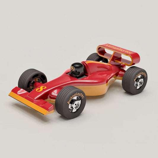 VOITURE RACING CAR RED - 34CM -Autoplaytec