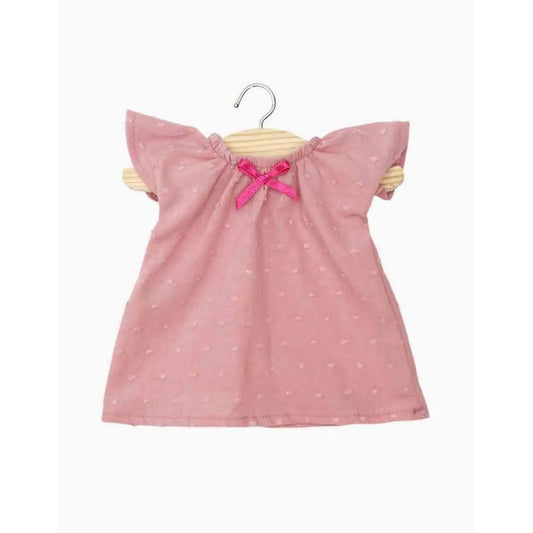 GORDIS - CHEMISE DE NUIT EN COTON PLUMETIS ROSE THE -Minikane