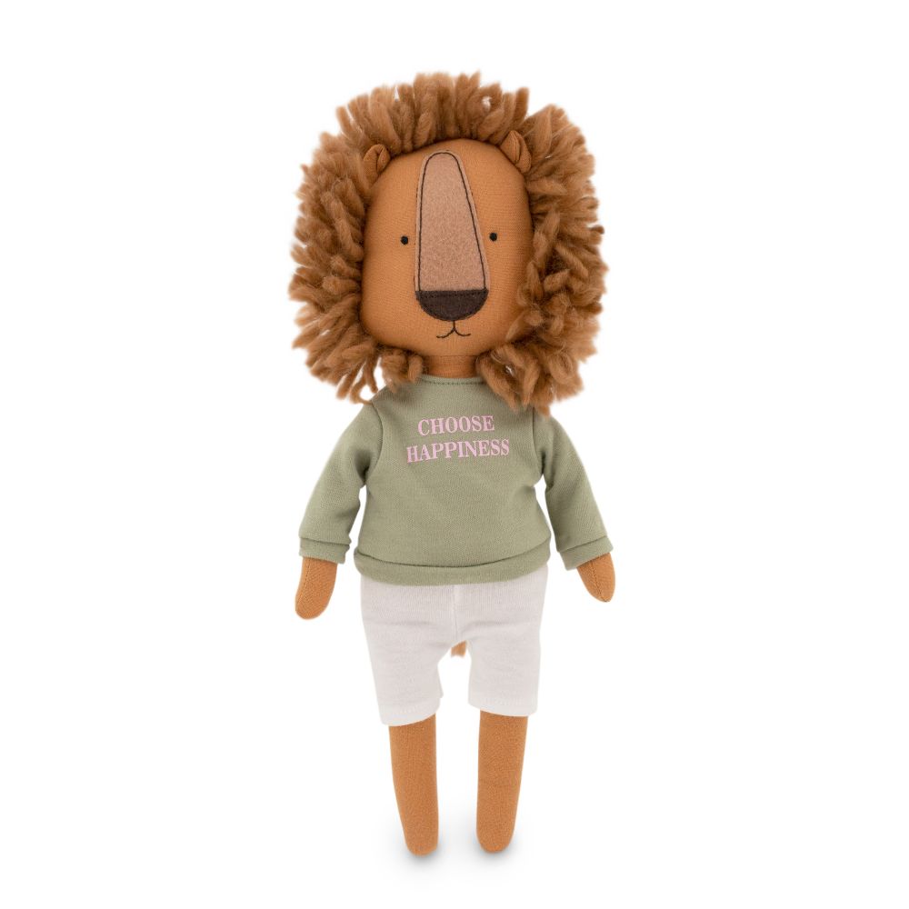 SIMON LE LION 30CM -Orange Toys