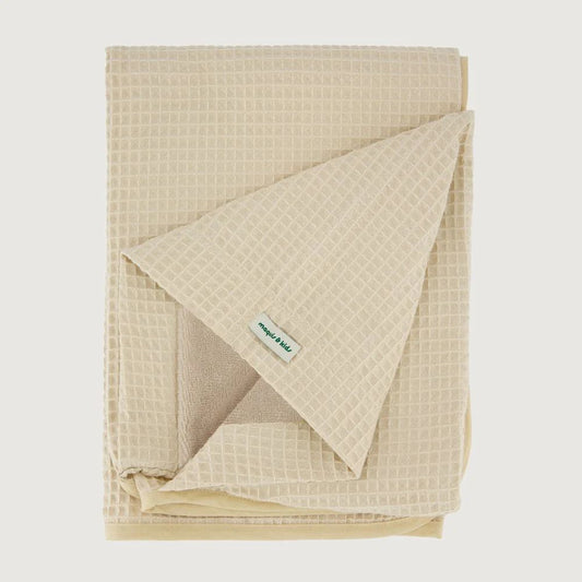 CAPE DE BAIN MAXI LARGE LINA BISCUIT  -Maquis & Kids