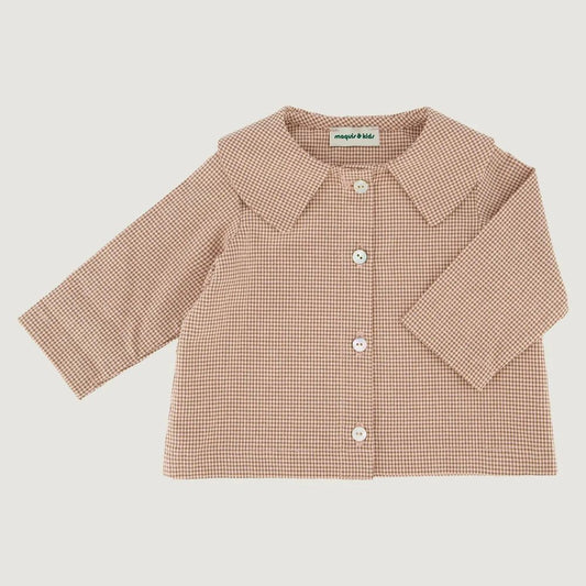 BLOUSE COL CLAUDINE GABRIELLA ROSE -Maquis & Kids