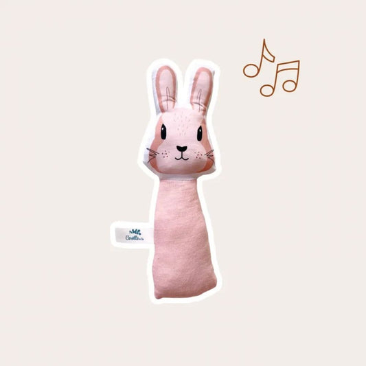 HOCHET GLING-GLING LAPIN ROSE BLUSH - EDITION LIMITEE -Carotte & Cie