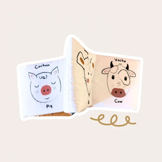 LE LIVRE D'EVEIL LES ANIMAUX DE LA FERME -Carotte & Cie