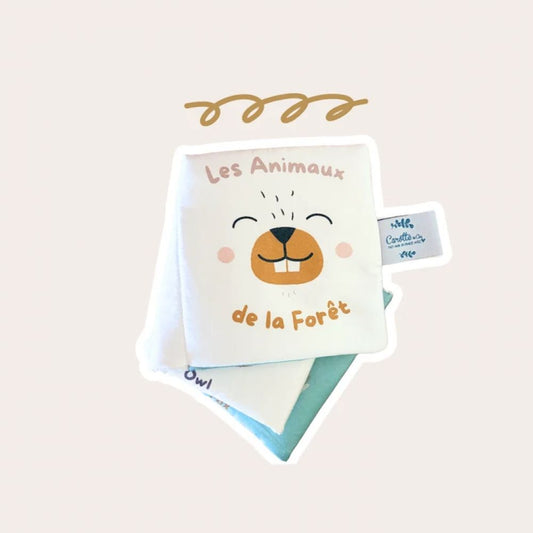 LE LIVRE D'EVEIL LES ANIMAUX DE LA FORET -Carotte & Cie