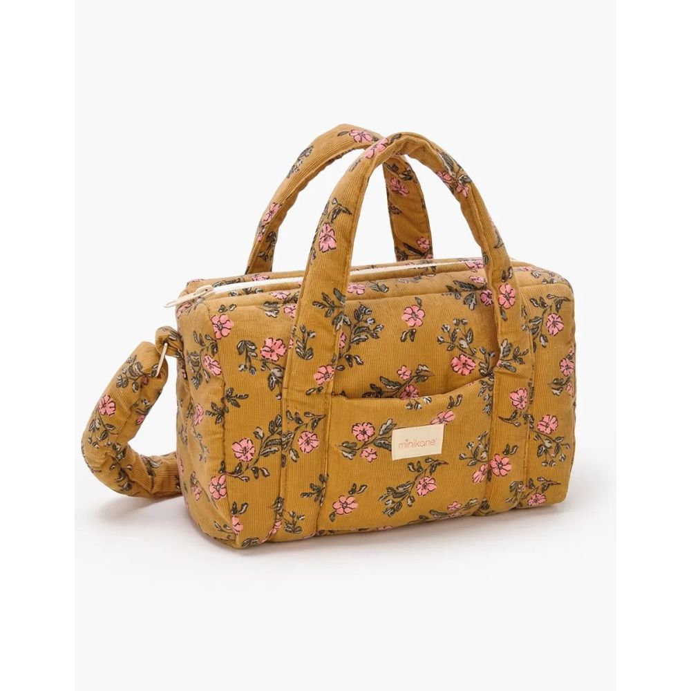 SAC À LANGER POUPÉE EN VELOURS LINA -Minikane