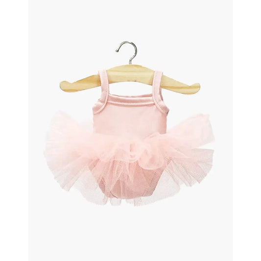 GORDIS - TUTU STELLA EN JERSEY ROSE PÂLE ET TULLE ROSE -Minikane