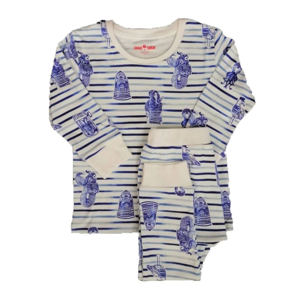 PYJAMA GRAND MARINIERE -Change Ma Couche