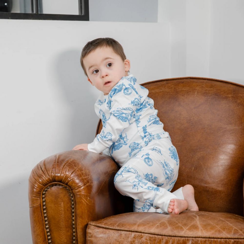 PYJAMA GRAND BLUE BIKER