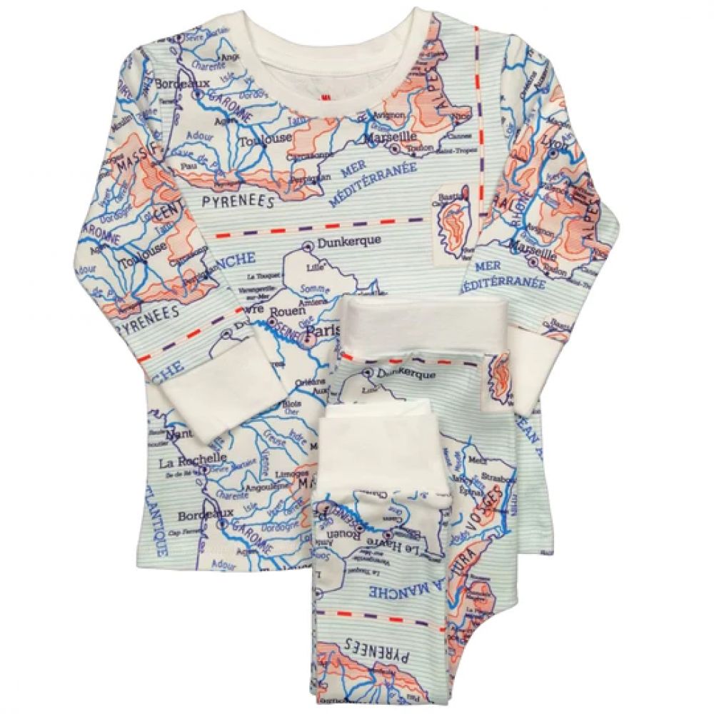 CHANGE MA COUCHE - PYJAMA GRAND CARTE D'ECOLIER