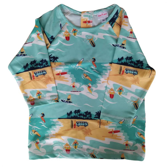 T-SHIRT ANTI-UV SURFEUR -Change Ma Couche