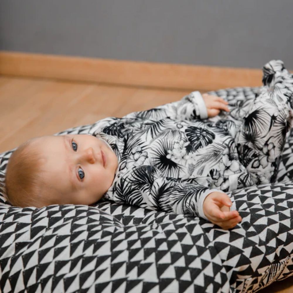 CHANGE MA COUCHE - PYJAMA BB TROPICAL BLACK AND WHITE