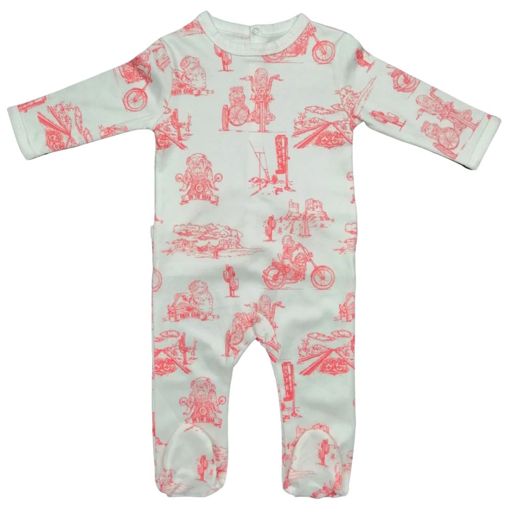 PYJAMA BB PINK BIKER -Change Ma Couche