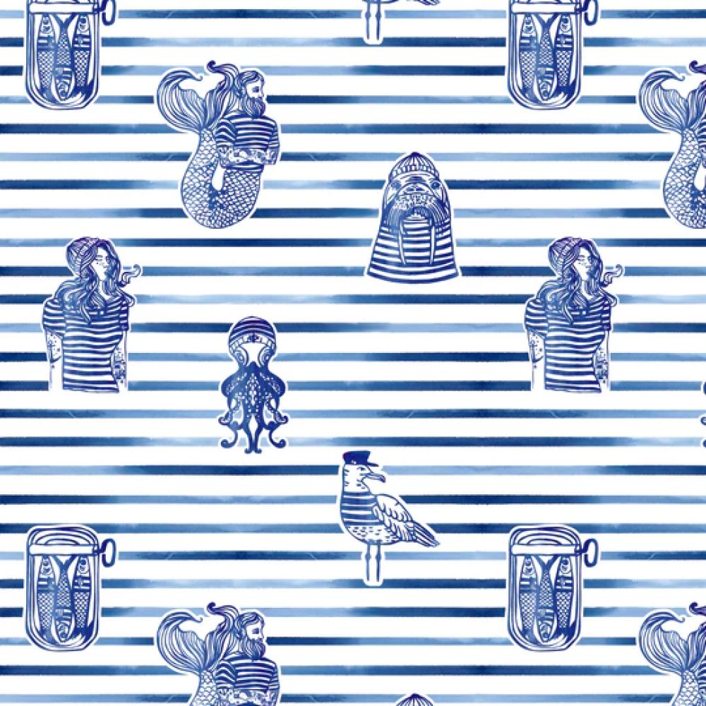 CHANGE MA COUCHE - PYJAMA BB MARINIERE